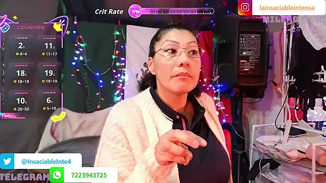 LaInsaciableIntensa online show from 03/16/26, 01:02