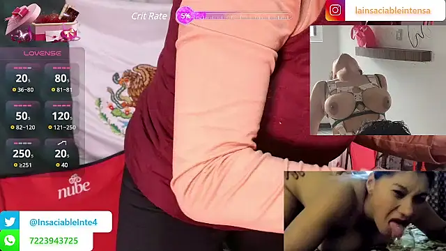 LaInsaciableIntensa online show from 03/18/25, 11:09