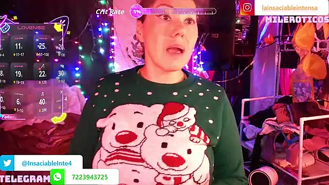 LaInsaciableIntensa online show from 04/13/26, 01:20