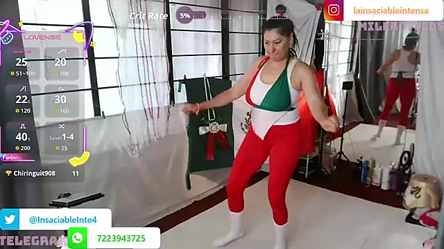 LaInsaciableIntensa online show from 09/15/25, 02:28