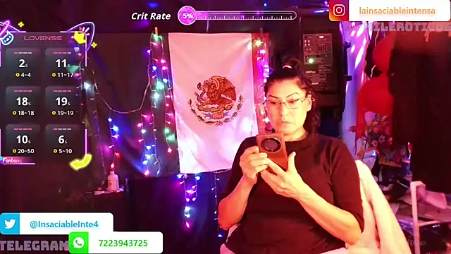 LaInsaciableIntensa online show from 05/18/26, 01:06