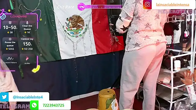 LaInsaciableIntensa online show from 04/05/26, 01:34