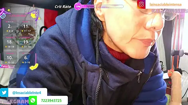 LaInsaciableIntensa online show from 01/15/26, 01:42