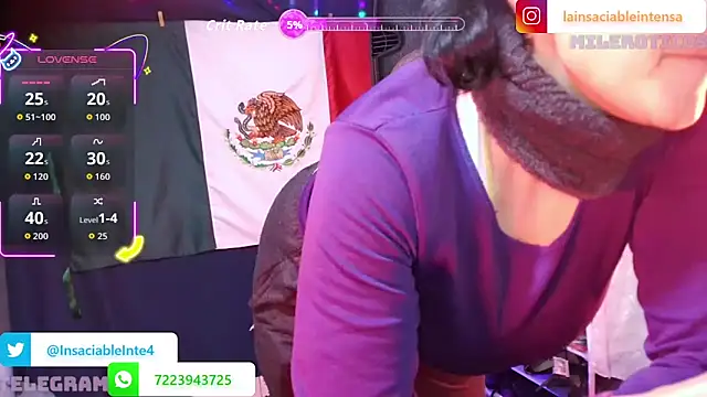 LaInsaciableIntensa online show from 04/02/26, 02:30