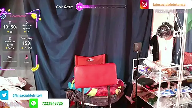 LaInsaciableIntensa online show from 10/22/25, 02:44