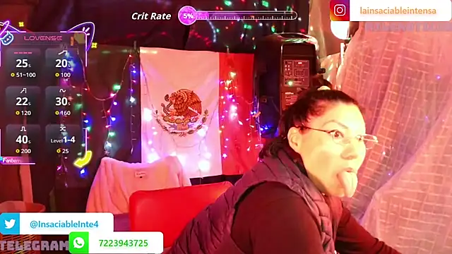 LaInsaciableIntensa online show from 03/02/26, 12:55