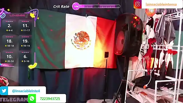 LaInsaciableIntensa online show from 12/15/25, 01:55