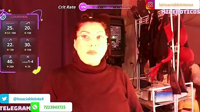 LaInsaciableIntensa online show from 05/08/26, 01:53