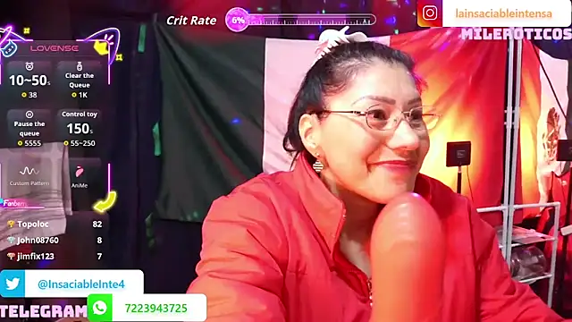 LaInsaciableIntensa online show from 09/20/25, 02:38