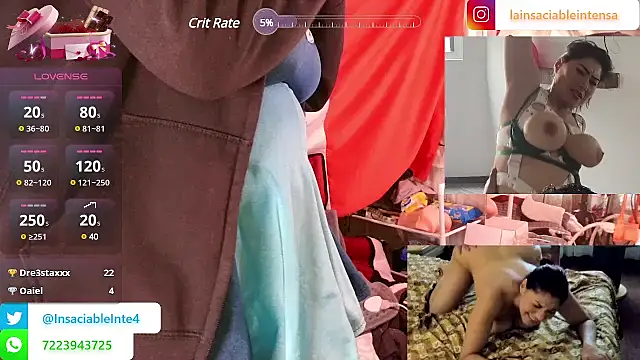 LaInsaciableIntensa online show from 03/21/25, 10:39