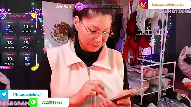 LaInsaciableIntensa online show from 03/07/26, 02:18