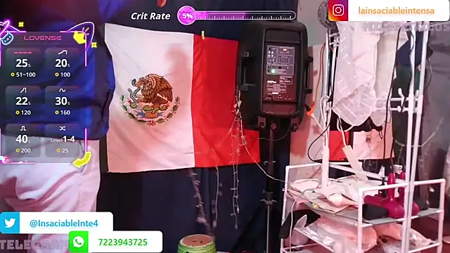 LaInsaciableIntensa online show from 03/14/26, 12:49