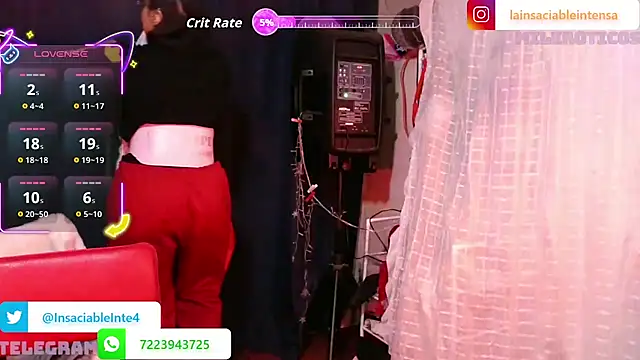 LaInsaciableIntensa online show from 02/25/26, 02:23