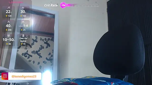 Snapshot of GaboReyes chatting on 11/19/25, 02:11 GaboReyes online show from 11/19/25, 02:11