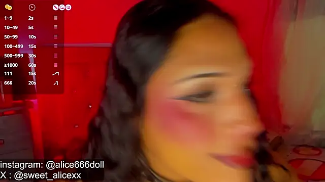 SWEET ALICEXX online show from 05/29/26, 07:20