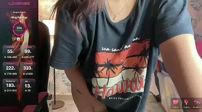 Snapshot of Sizzling__ZAARA chatting on 02/23/25, 05:18 Sizzling ZAARA online show from 02/23/25, 05:18