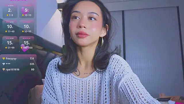 Mia Tin online show from 10/29/25, 05:34