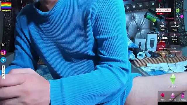 CrisJordan Hot online show from 12/01/25, 02:23