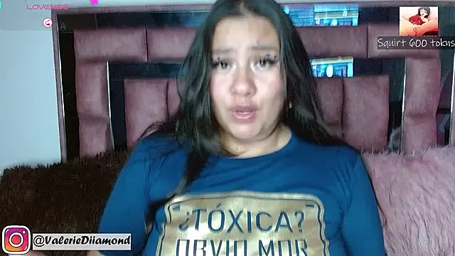 Snapshot of ValerieDiiamond chatting on 01/31/25, 03:41 ValerieDiiamond online show from 01/31/25, 03:41
