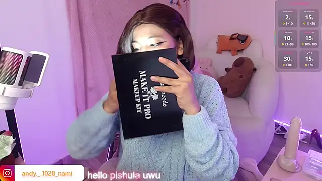 Nami usagi online show from 10/08/25, 11:56