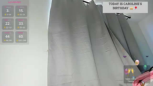 caroline tovar online show from 03/14/26, 07:09