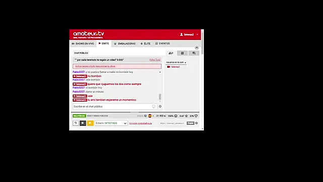 Snapshot of selenax2023 chatting on 03/12/25, 01:25 selenax2023 online show from 03/12/25, 01:25