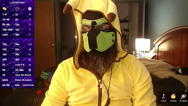 kinkywolf429 online show from 10/31/25, 06:04