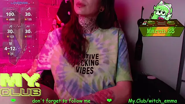 Witch Emma online show from 03/23/26, 07:30