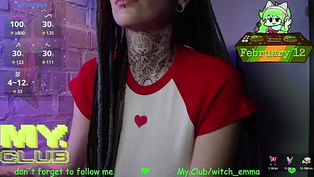 Witch Emma online show from 02/12/26, 07:19