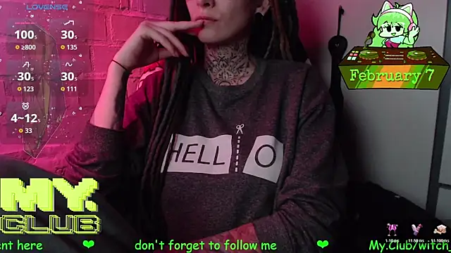 Witch Emma online show from 02/07/26, 07:05