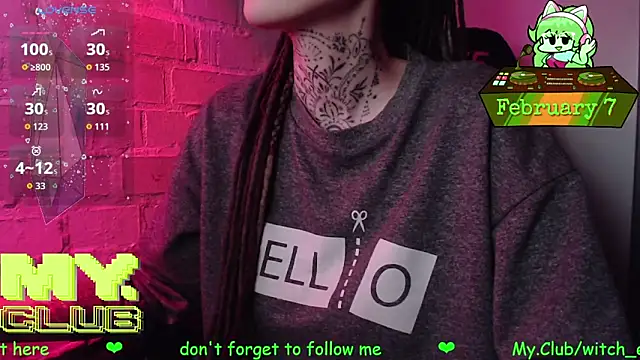 Witch Emma online show from 02/07/26, 07:11