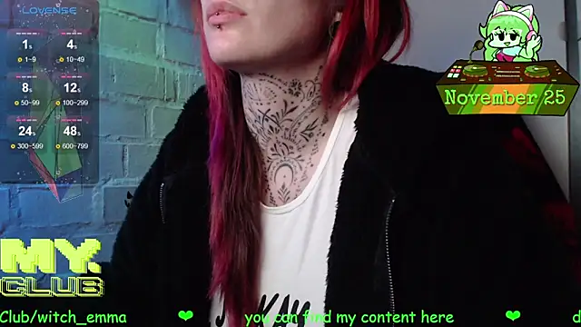 Witch Emma online show from 11/25/25, 08:42