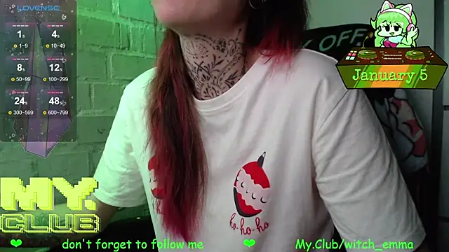 Witch Emma online show from 01/05/26, 06:22