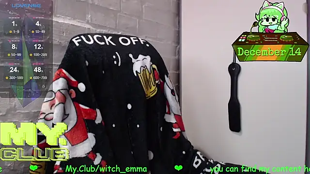 Witch Emma online show from 12/14/25, 09:15