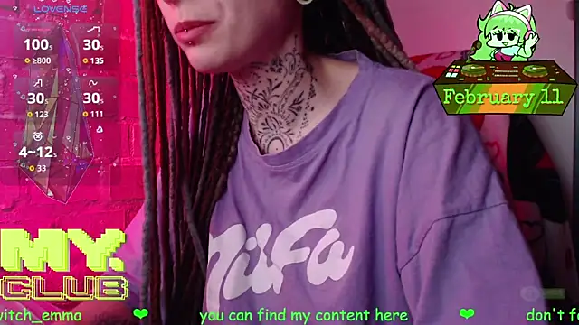 Witch Emma online show from 02/11/26, 09:09