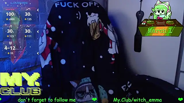 Witch Emma online show from 03/01/26, 08:58