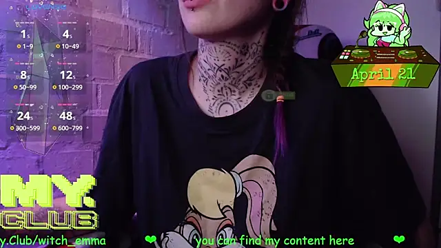 Witch Emma online show from 04/21/26, 06:58