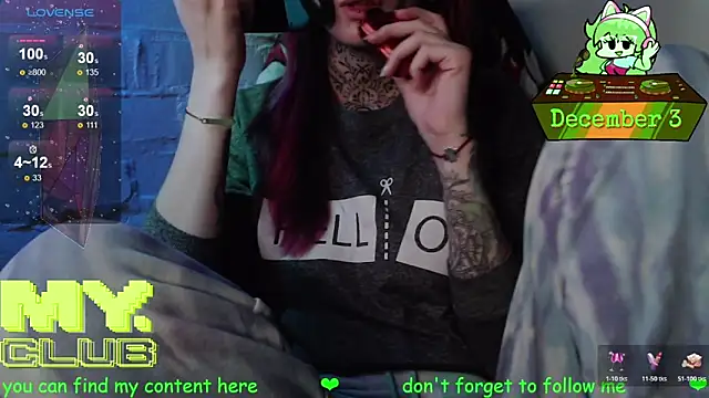 Witch Emma online show from 12/03/25, 09:25