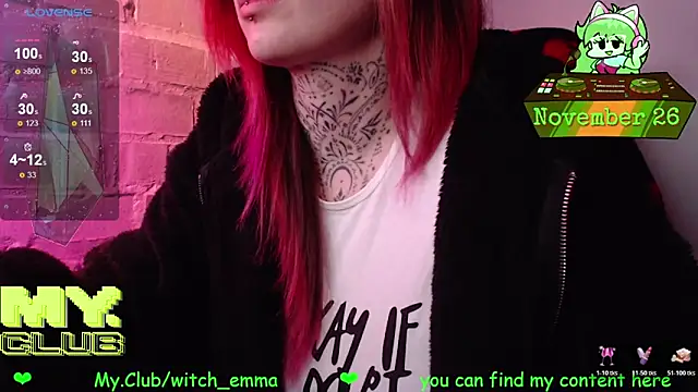 Witch Emma online show from 11/26/25, 08:53