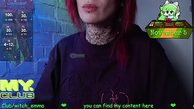 Witch Emma online show from 11/05/25, 08:01