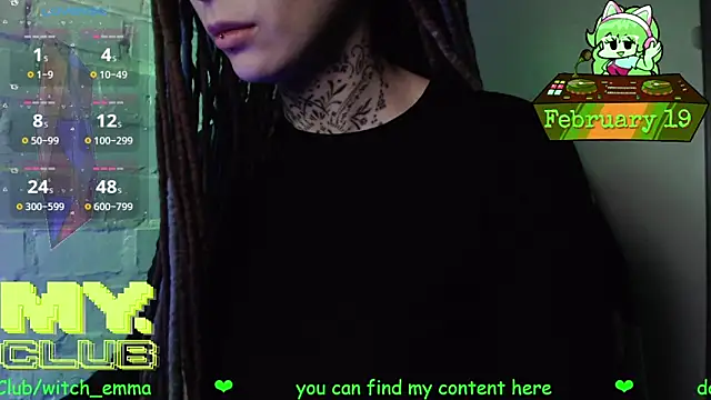 Witch Emma online show from 02/19/26, 07:27