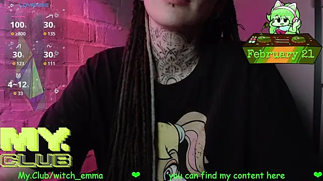 Witch Emma online show from 02/21/26, 07:38