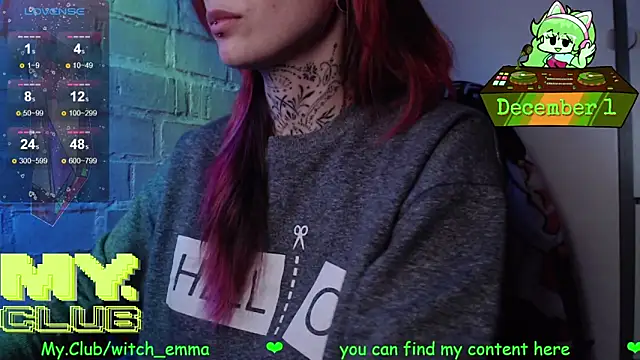 Witch Emma online show from 12/01/25, 09:37