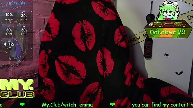 Witch Emma online show from 10/29/25, 09:03