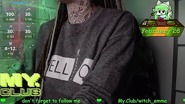 Witch Emma online show from 02/26/26, 09:53