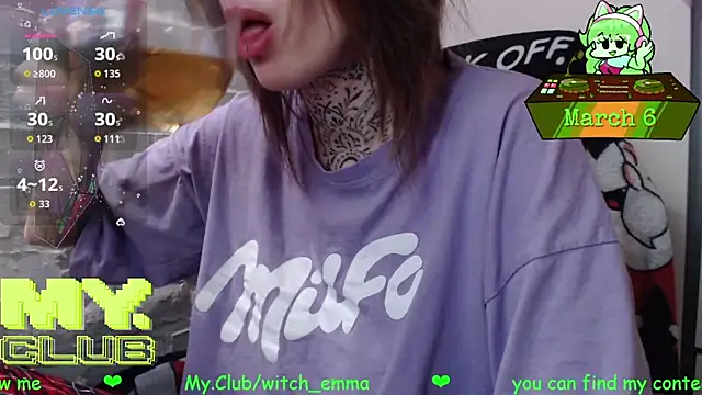 Witch Emma online show from 03/06/26, 08:20