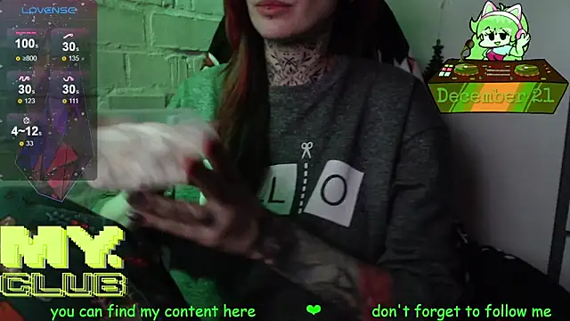 Witch Emma online show from 12/21/25, 08:31