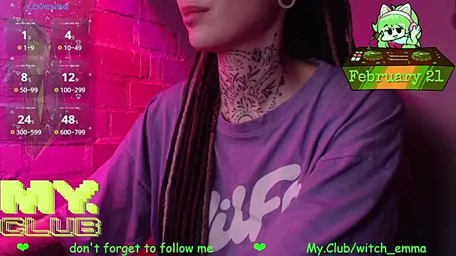 Witch Emma online show from 02/21/26, 07:32