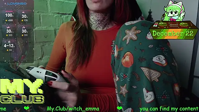 Witch Emma online show from 12/22/25, 08:42