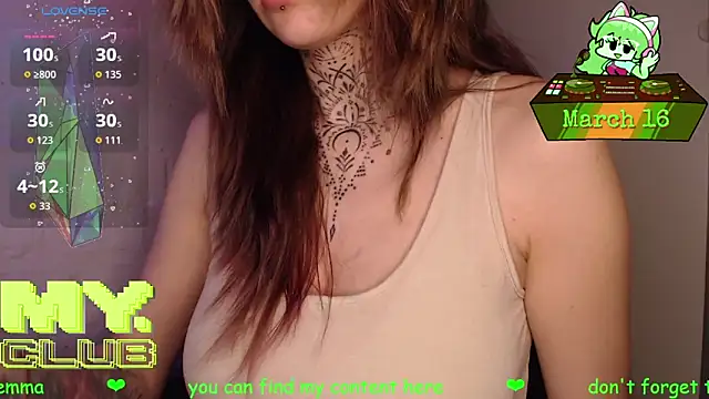 Witch Emma online show from 03/16/26, 08:18